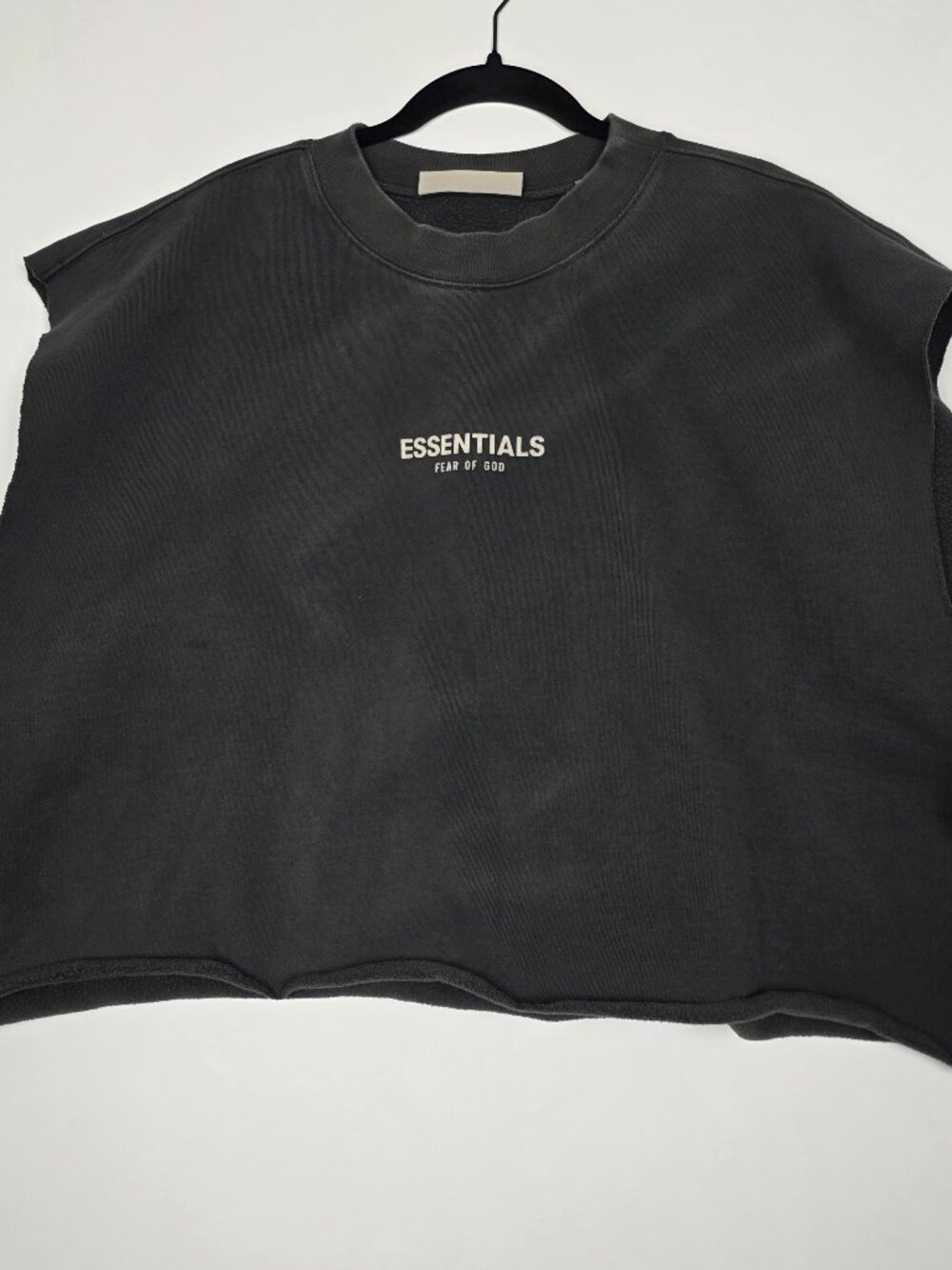 Essentials Fear Of God Bodybuilding Gym Activewear Men 2XL Sleeveless Sweatshirt
